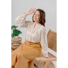 GENERICO - BLUSA CASUAL MUJER ALGODÓN ALMAT