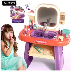 GENERICO - Juguete Set De Belleza Tocador Musical y Luz Led 008-959