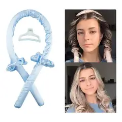 GENERICO - Ondas Rizos sin Calor - color Celeste