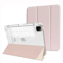 GENERICO - Funda Case Smart para iPad Pro 11 Chip M4 M5 - Rosa