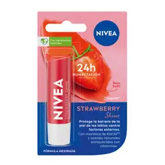 NIVEA - Bálsamo Labial Lip Care Strawberry 24h