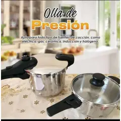 DXN - Juego de Ollas de Presión 5 unid. Acero Quirúrgico