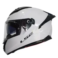 LS2 - CASCO FF806 FUSION BLANCO BRILLO SPOILER GALAXY