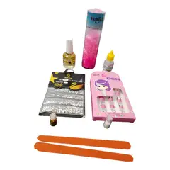 GENERICO - Set para uñas manicure básico y regalos
