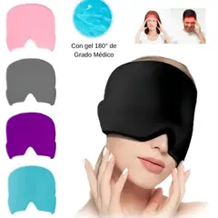 GENERICO - GORRO DE GEL ANTI MIGRAÑA COLORES VARIADOS
