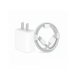 OEM - Combo Cargador 35W + Cable C a C 1m Trenzado