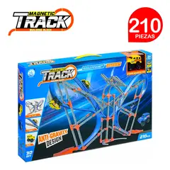 MAGNETICS - Pistas de carrera 210 pz antigravedad MAGNETIC TRACK. 6 CAJAS