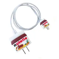 GENERICO - FUNDA DE ADAPTADOR COMPATIBLE PARA IPHONE 20W - NUTELLA