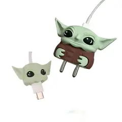 GENERICO - FUNDA DE ADAPTADOR COMPATIBLE PARA IPHONE 20W - BABY YODA