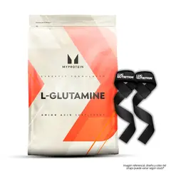 Myprotein - L-Glutamine / Glutamina 250 g - 50 servicios + Straps