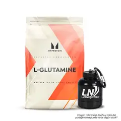 MYPROTEIN - L-Glutamine / Glutamina 250 g - 50 servicios + Portaproteina