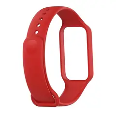 GENERICO - Correa de Silicon para Xiaomi Band 8 Active - Rojo