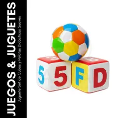 GENERICO - Juguete Set de Cubos y Pelotas Didácticas Suaves