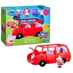 PEPPA PIG - Carro de Juguete con Evie la Hermanita Vehículo Infantil
