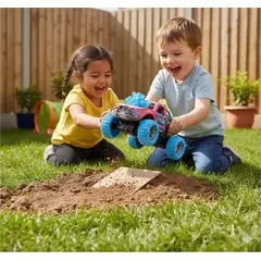 GENERICO - Juguete Camioneta Off-Road Todoterreno con Luces y Sonido 4x4