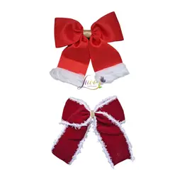 GENERICO - Lazo navideño para el cabello set x 2 - Accesorios para el cabello de niñas, adolescentes y adultos