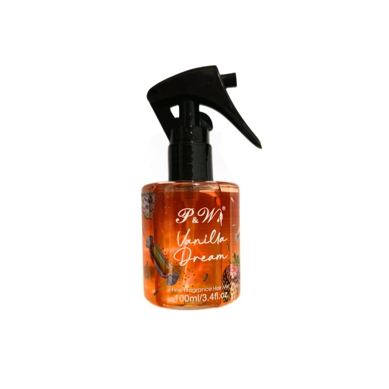 Perfume para cabello aroma a vainilla