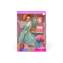 GENERICO - Muñeca Melisa con Mascota y Accesorios