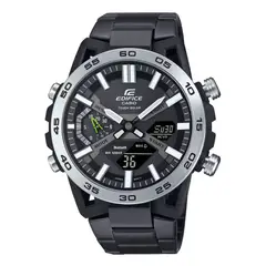 EDIFICE - Reloj ECB-2000DD-1ADF Hombre Acero Negro