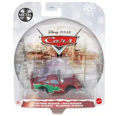 DISNEY PIXAR - Rayo Mcqueen Cars Wintertime Cruisers - Auto Coche Metal LIGHTNING McQUEEN