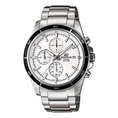 EDIFICE - Reloj EFR-526D-7AV Hombre Acero Blanco