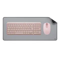 LOGITECH - Combo Teclado Bluetooth K250 Mouse M196 Pad mouse Rosado