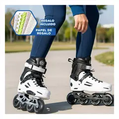 GENERICO - Patin para Adulto T38 T39 para Movilidad Segura en la Ciudad Y+Papel Regalo