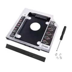 GENERICO - Adaptador para Disco duro solido SSD HDD 25” Caddy Universal 12795 mm para Laptop