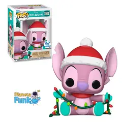FUNKO - DISNEY STITCH ANGEL WITH LIGHTS NAVIDEÑO EXCLUSIVO