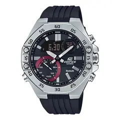 EDIFICE - Reloj ECB-10P-1ADF Hombre Resina Negro