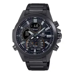 EDIFICE - Reloj ECB-30DC-1A Hombre Acero Negro