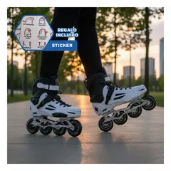 GENERICO - Calzado con Rueda para Adulto T40 T41 para Practicar en Calles y Parques Y+Regalo Sticker