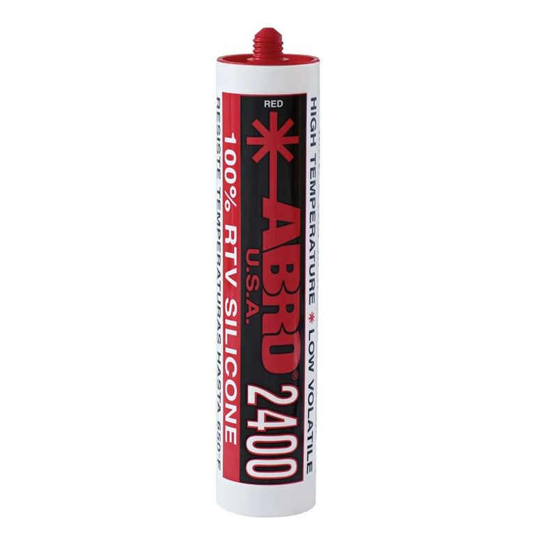 Silicona Automotriz Roja Alta Temperatura SS-2400 10 oz