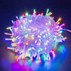 GENERICO - LUCES LINEALES MULTICOLOR DE 50 MTRS - 400 FOCOS