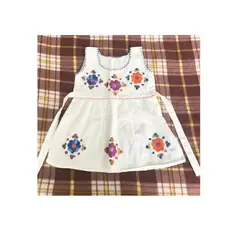GENERICO - Vestido para Niña Bordado Talla 1 a 12m