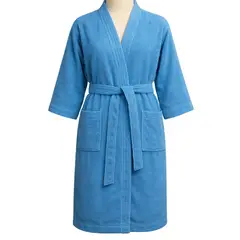 GENERICO - Salida De Baño Bata Toalla Unisex Felpa 100% Algodón