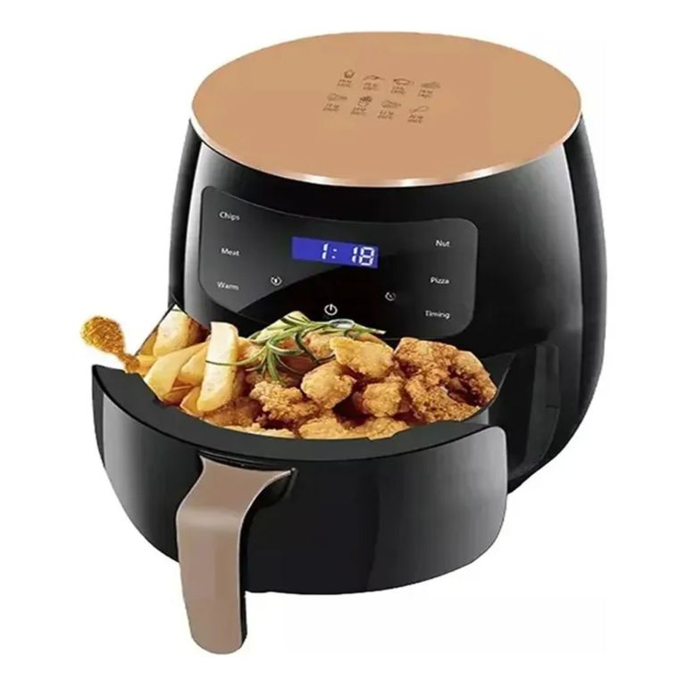 Freidora de Aire 6 Litros 2400 Watts Digital Extra Grande