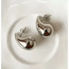 GENERICO - Aretes Gota en Acero Inoxidable