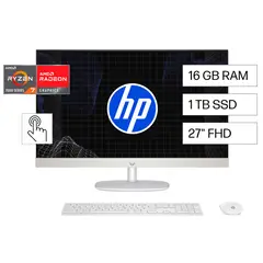 HP - All in One 27-cr0278la AMD Ryzen 7 16 GB RAM 1 TB SSD
