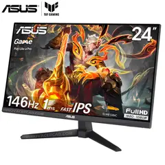 ASUS - Monitor TUF GAMING VG249QE5A 24 FAST IPS Full HD 1920x1080 146Hz 1ms Parlante