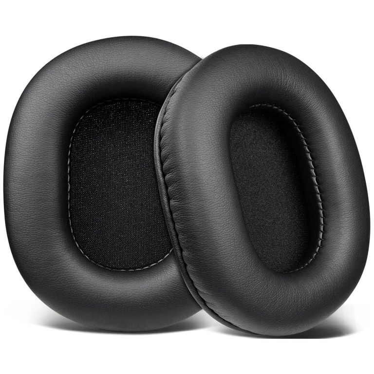 Almohadillas Para Audífonos Audio-Technica ATH-M50 ATH-M40X ATH-M30 ATH-M20 Negro