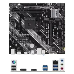 ASUS - Motherboard PRIME B550M-K ARGB Chipset AMD B550 Socket AMD AM4 mATX