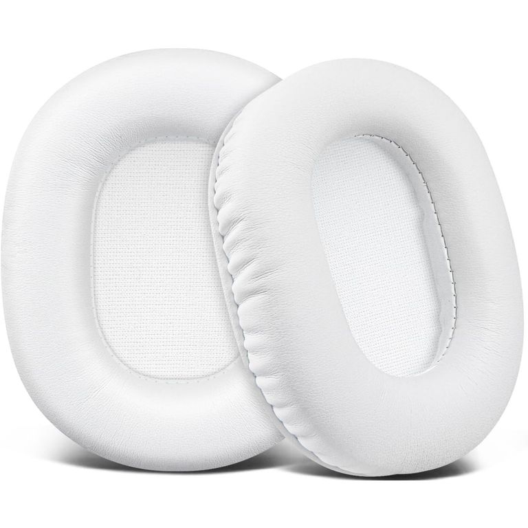 Almohadillas Para Audífonos Audio-Technica ATH-M50 ATH-M40X ATH-M30 ATH-M20 Blanco