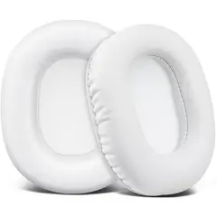 GENERICO - Almohadillas Para Audífonos Audiotechnica ATH-M50 ATH-M40X ATH-M30 ATH-M20 Blanco