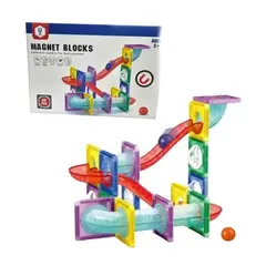GENERICO - Juego Bloques Magnéticos Estimulación Niños 47 Pcs