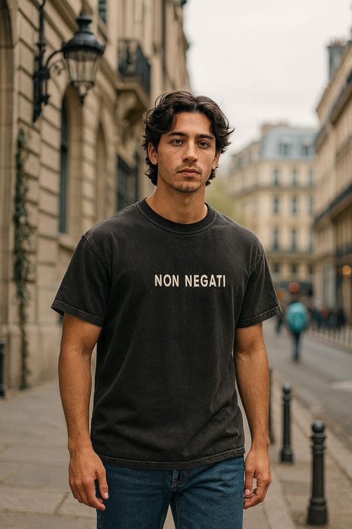Polo Unisex “NON NEGATI” Algodón Premium