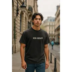 GENERICO - Polo Unisex “NON NEGATI” Algodón Premium