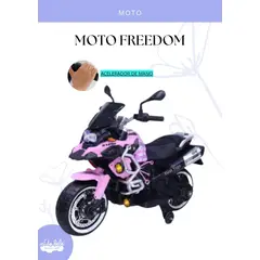 BEAUTIFUL - MOTO FREEDOM PARA NIÑO - COLOR ROSADO