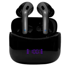 TEROS - Audífonos Inalámbricos TE-8074N Bluetooth TWS Negro