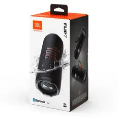 JBL - Parlante Bluetooth Flip 7 - IP68 -16h de Batería - Playtime Boost - Color Negro